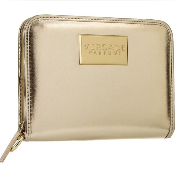 Versace Parfums  wallet with goldtone - Picture 1 of 7